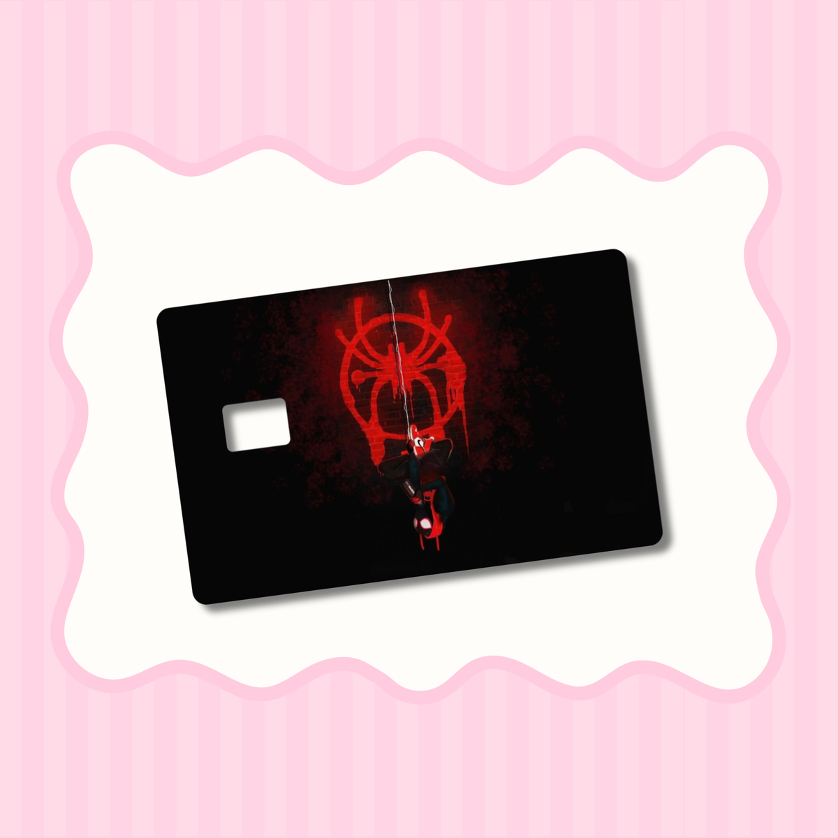 Spider M. - Miles Hanging 1 Card Skin