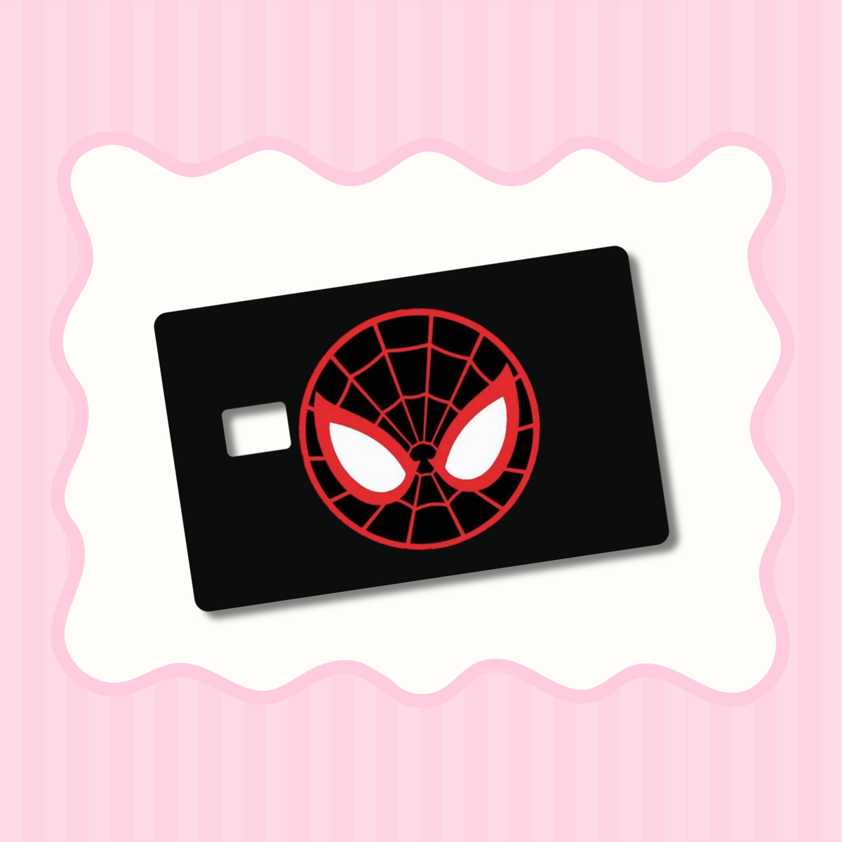 Spider M. - Miles Face Card Skin