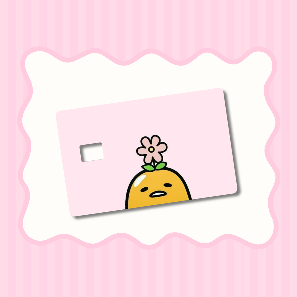 Egg Guy Flower on Head Card Skin