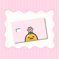 Egg Guy Flower on Head Card Skin