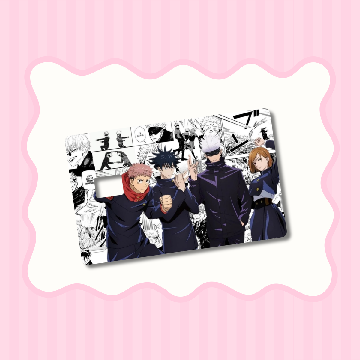 JJK Friends 3 Card Skin