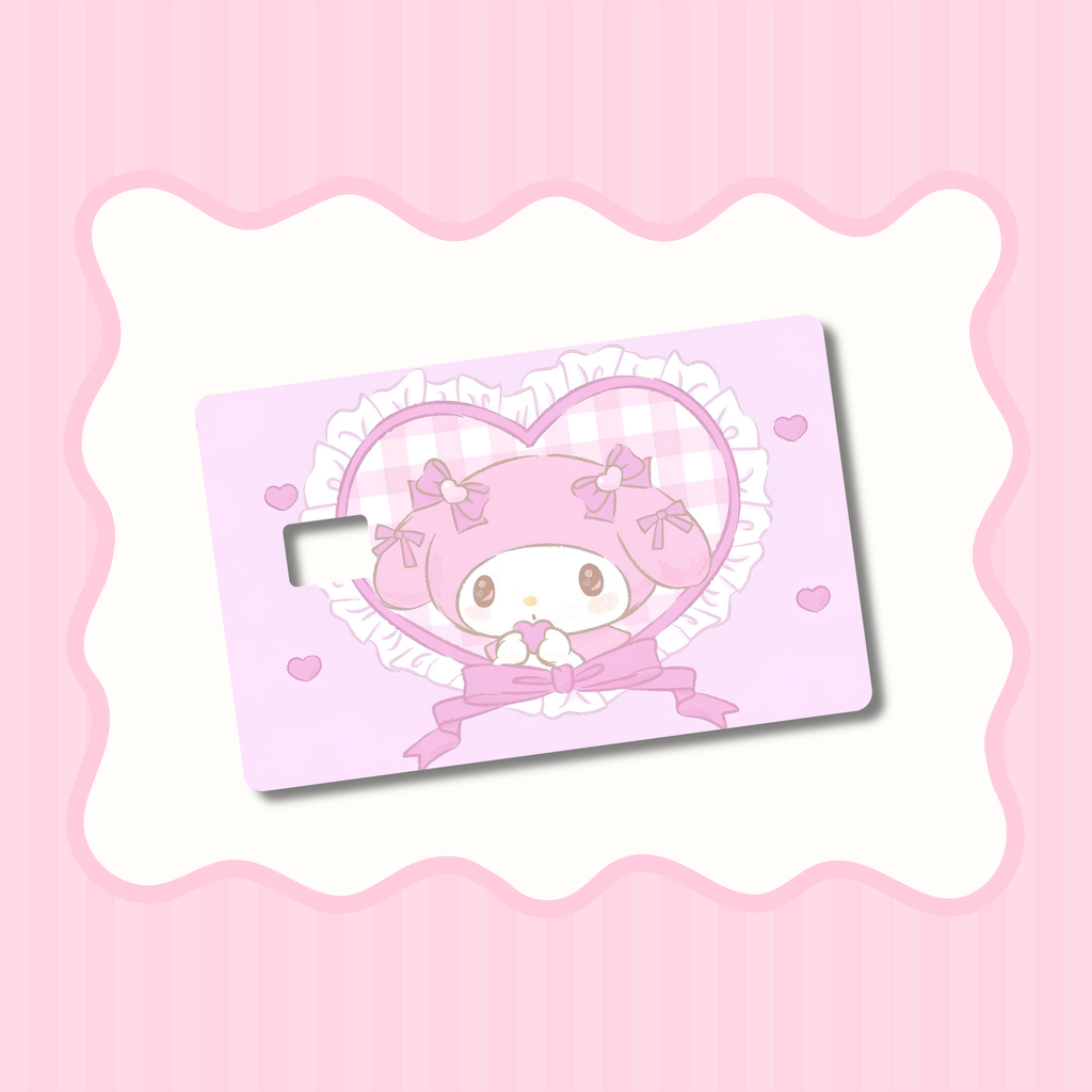 Melo Bows & Hearts Card Skin