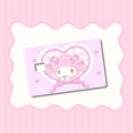 Melo Bows & Hearts Card Skin