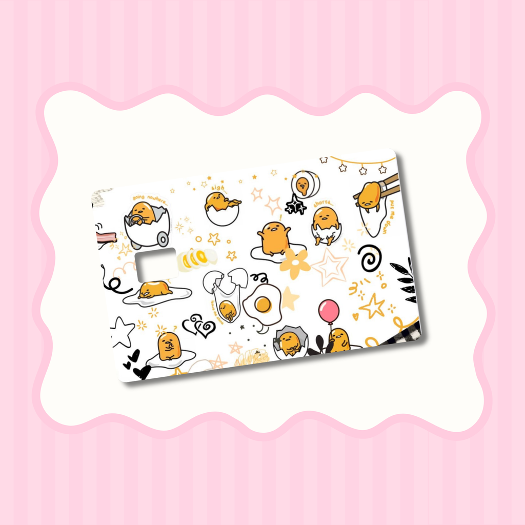 Egg Guy Yellow and White Card Skin