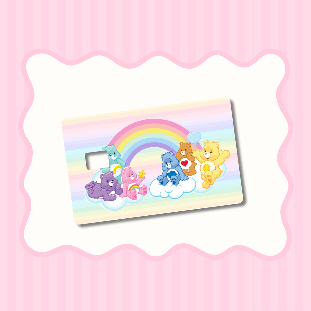 Care B. Rainbow and Bears Card Skin