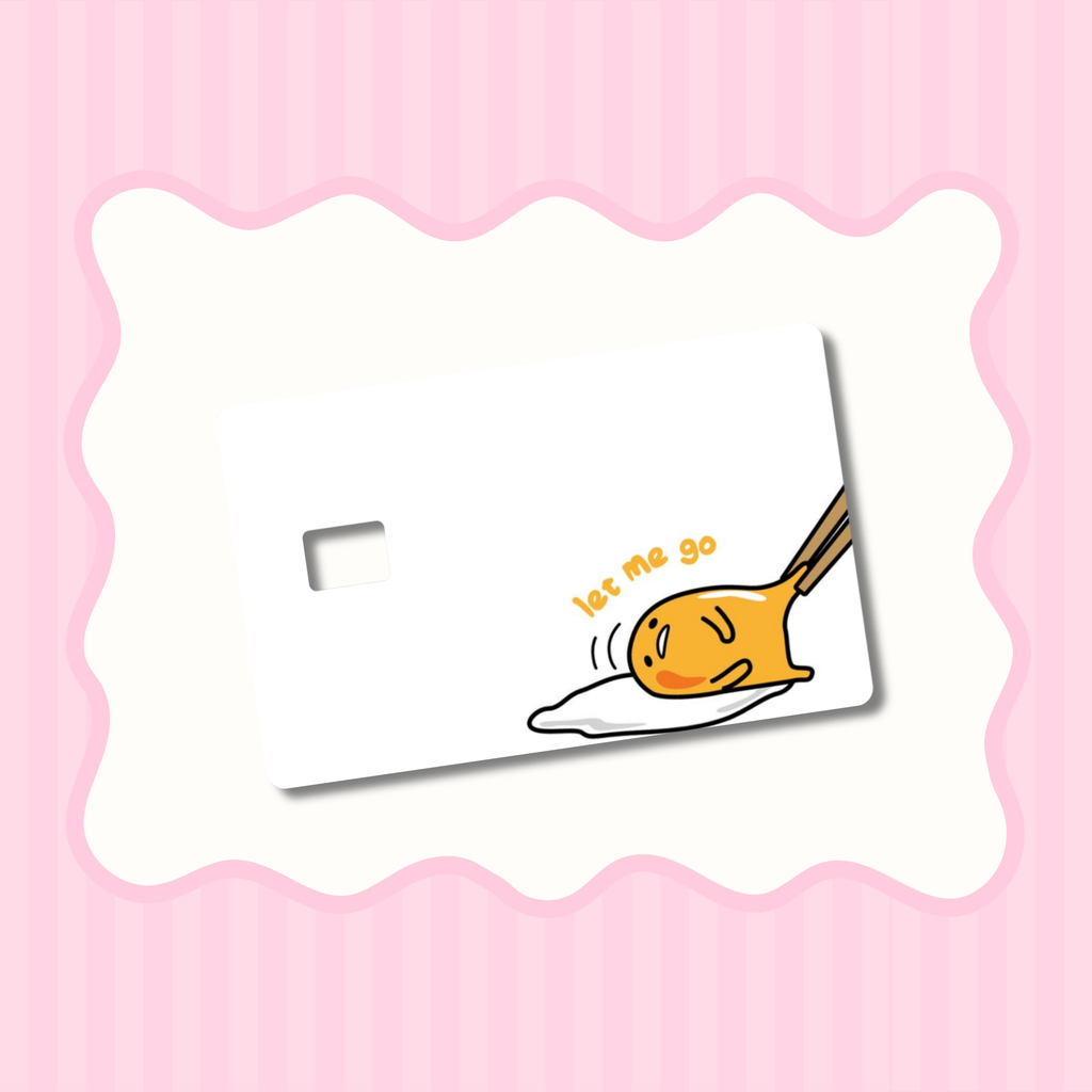 Egg Guy Let Me Go Card Skin