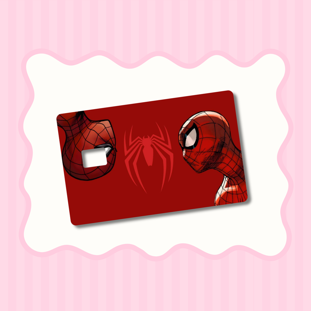Spider M. Face to Face Card Skin