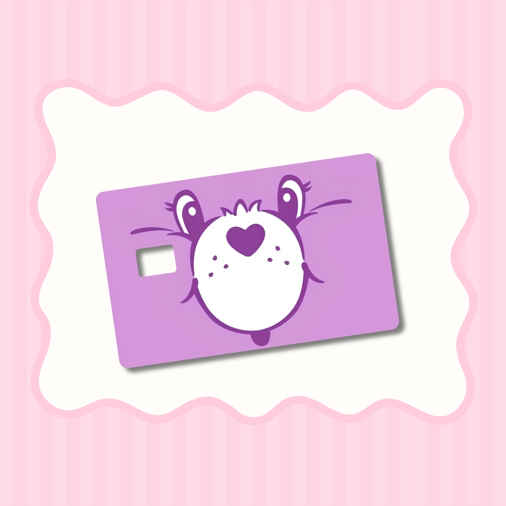Care B. Purple Face Card Skin