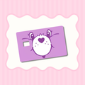 Care B. Purple Face Card Skin