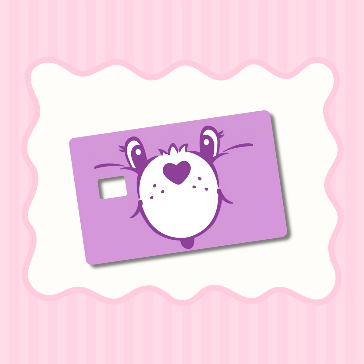 Care B. Purple Face Card Skin