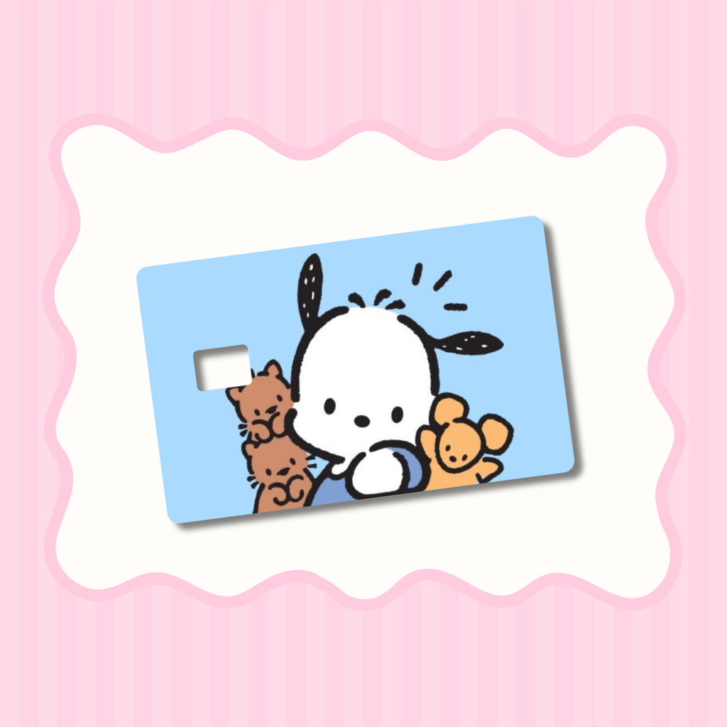 Pocha Blue and Friends Card Skin
