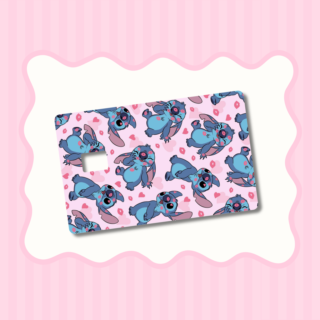 Blue Guy Kisses Card Skin