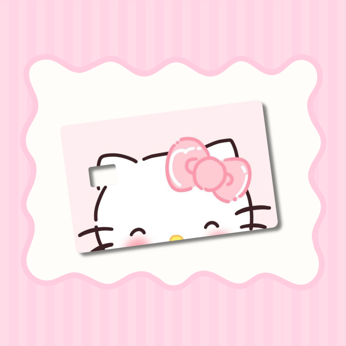 HK Face Baby Pink Card Skin