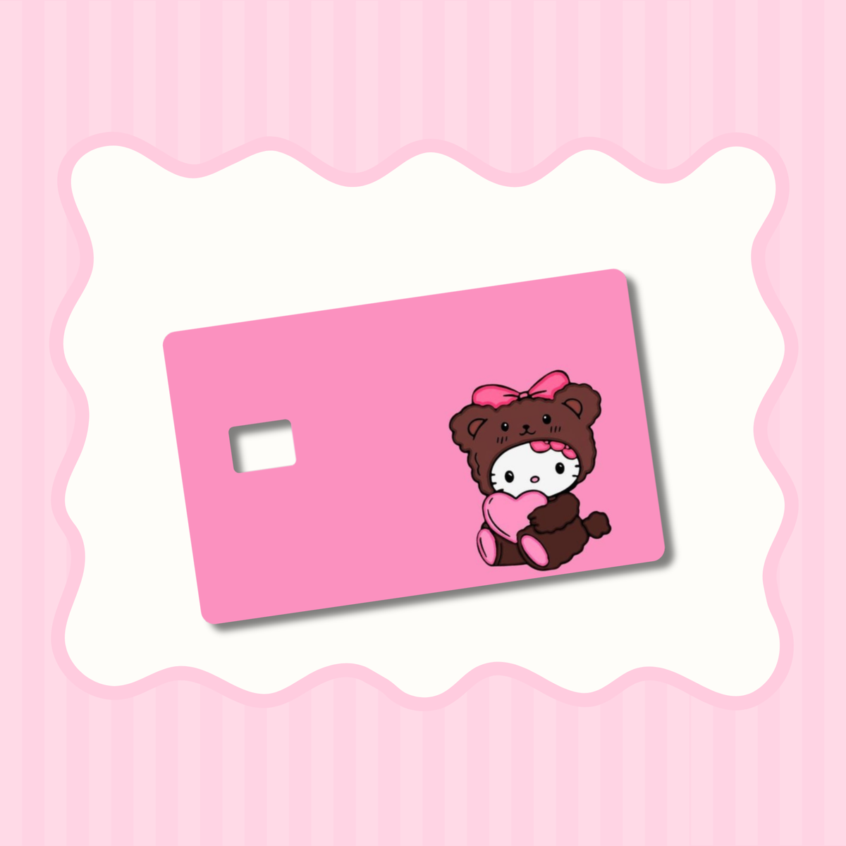 HK Teddy Bear Card Skin