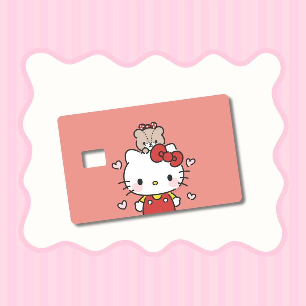 HK with Teddy Bear Card Skin