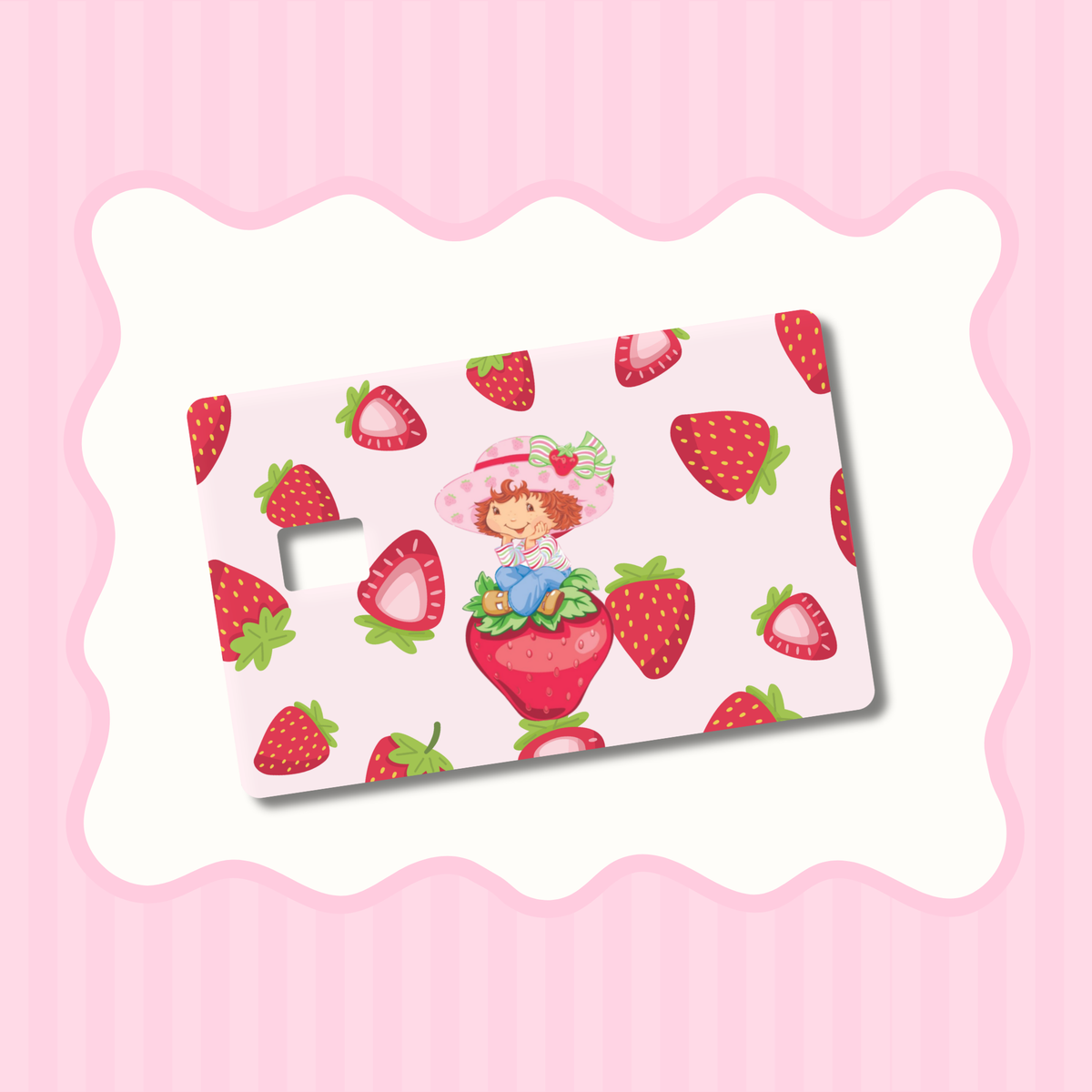 Strawberry Shortcake Girl Card Skin