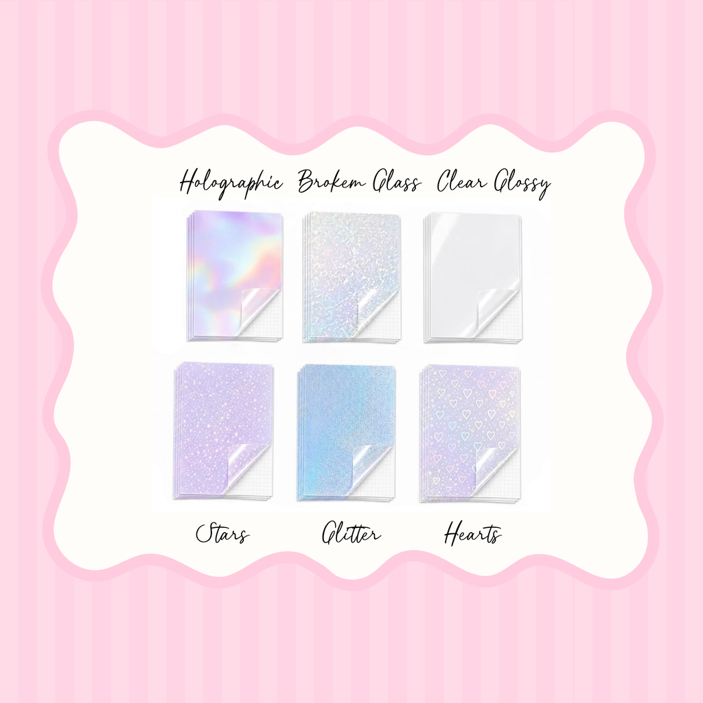 HK Face Glitter Card Skin